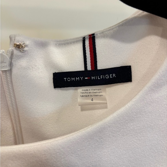 Tommy Hilfiger Black, White, and Cream Mini Dress - Picture 2 of 9